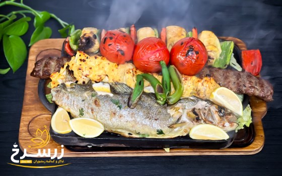 سینی مخصوص زرسرخ