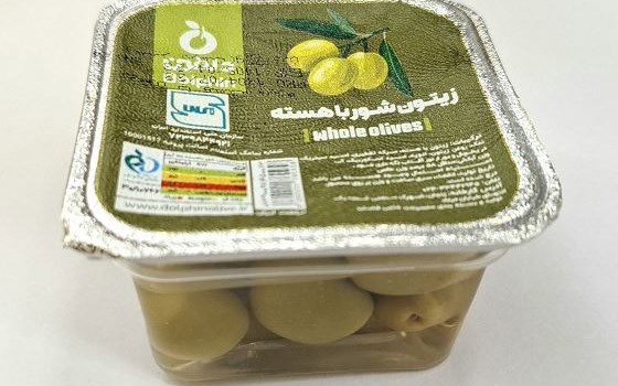 زیتون شور با هسته