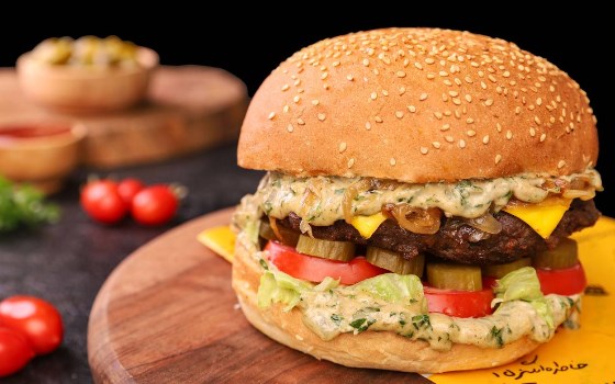 ماشروم برگر