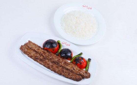 چلو کباب کوبیده مخصوص