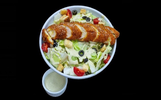 سالاد سزارسوخاری+