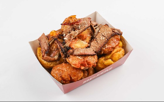 Fries + Brisket