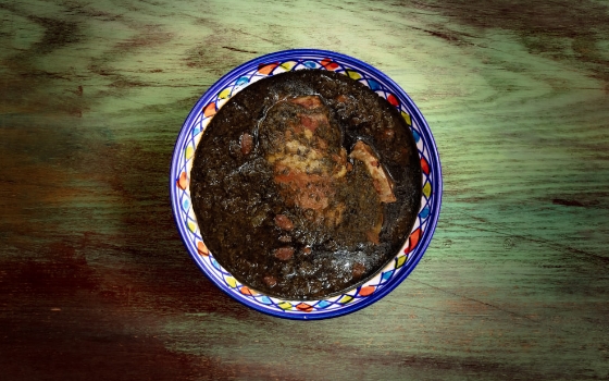 خوراک خورشت قرمه سبزی مخصوص با گوشت گردن گوسفندی