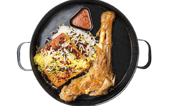 ته چین با ماهیچه گوسفندی