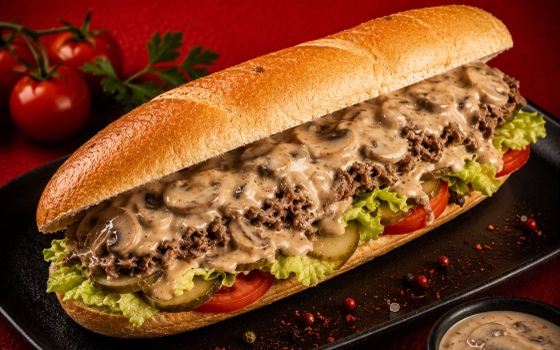 ساندویچ رست بیف