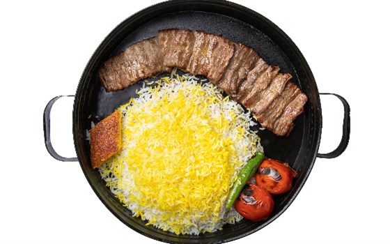 چلو کباب برگ مخصوص