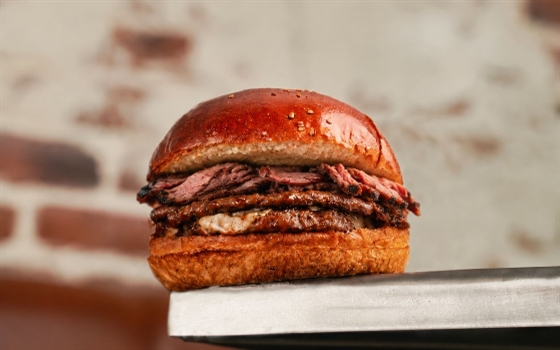 Burger + Veal Shank