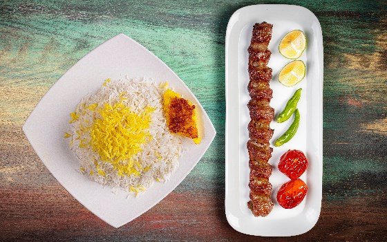 چلو کباب لقمه مخصوص