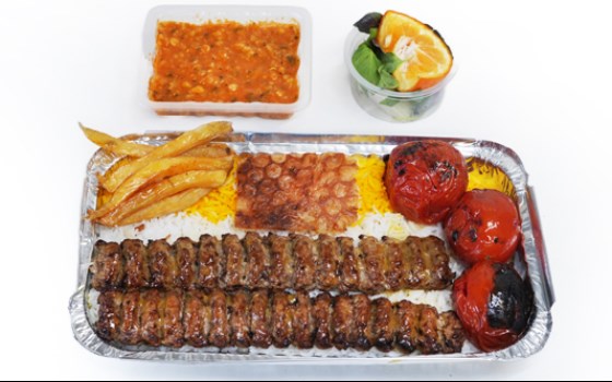 خرید و قیمت چلو کباب کوبیده از bazarfood چلو کباب کوبیده - bazarfood گرگان