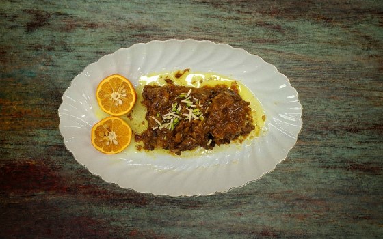 خوراک گردن بره نر