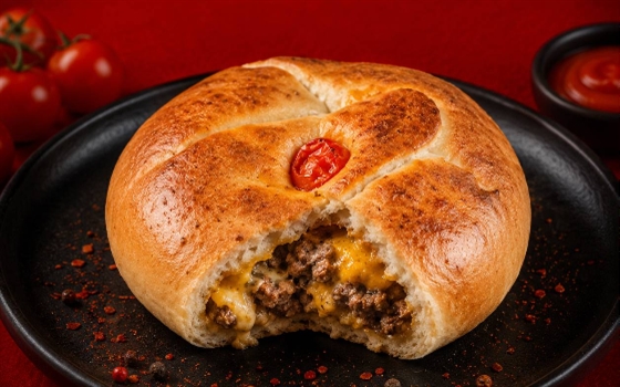 لقمه چیزبرگر