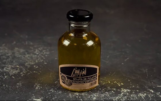 روغن زیتون و لیمو