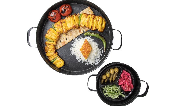 خوراک جوجه کباب ران