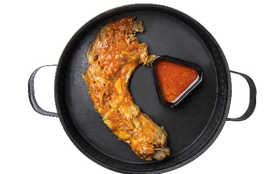 خوراک گوشت گردن سس پز بدون مخلفات