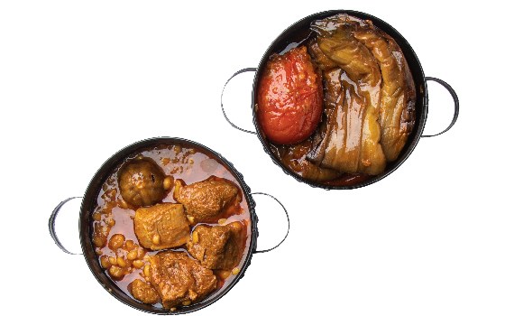 خورش خالی قیمه بادمجان