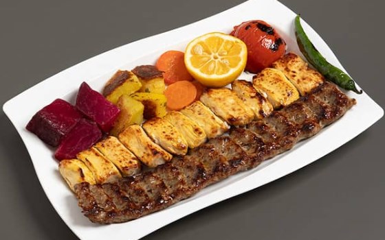 خوراک کباب وزیری