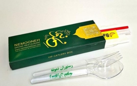 پک قاشق و چنگال سفارشی VIP