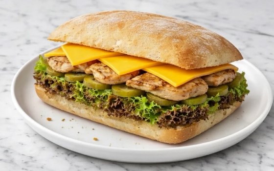 ساندویچ مرغ گریل