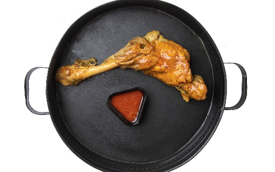 خوراک ماهیچه گوسفندی سس پز بدون مخلفات