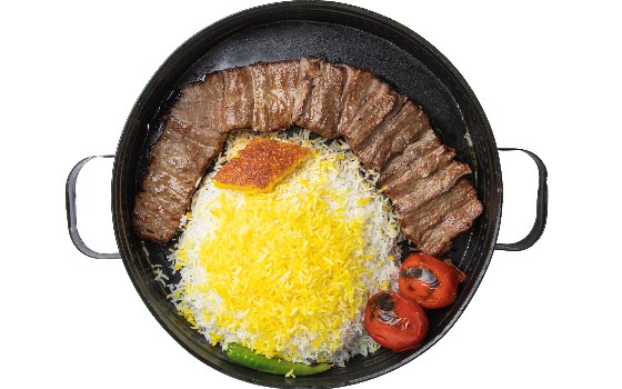 چلو کباب برگ ممتاز آریایی