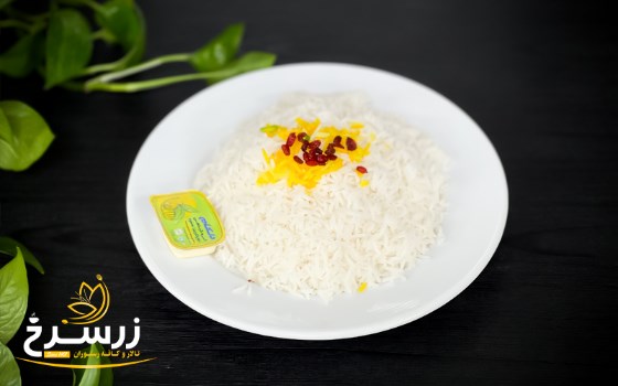 چلو سفید ساده